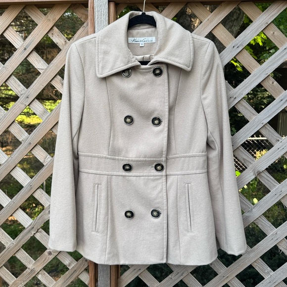 Kenneth Cole Wool Pea Coat Jacket Size 6/8 - Picture 7 of 7